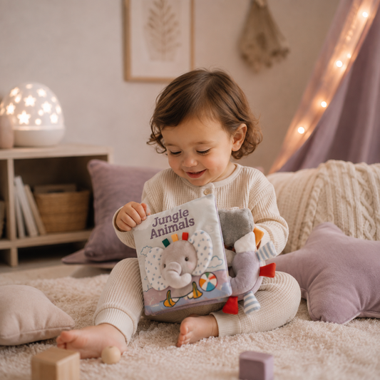 Ellie™ Sensory Cloth Book
