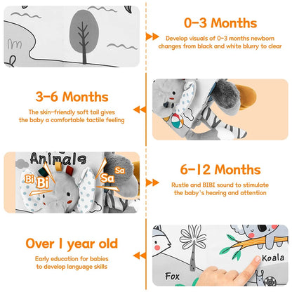Ellie™ Sensory Cloth Book